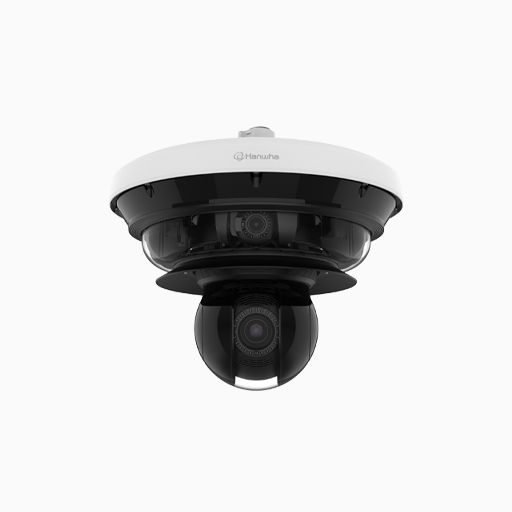 Hanwha PNM-C34404RQPZ 2MP 4-Channel Outdoor IP Dome Hanwha PNM-C34404RQPZ 2MP 4-Channel Outdoor IP Dome