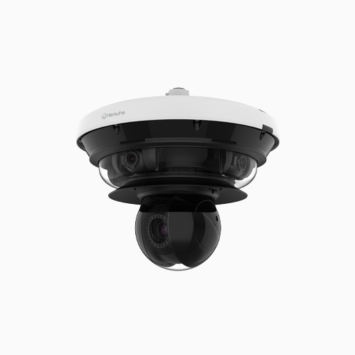 Hanwha PNM-C34404RQPZ 2MP 4-Channel Outdoor IP Dome