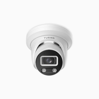 Turing Video EVL4FT256-1Y Edge+ Series 4MP Outdoor Turret Turing Video EVL4FT256-1Y Edge+ Series 4MP Outdoor Turret