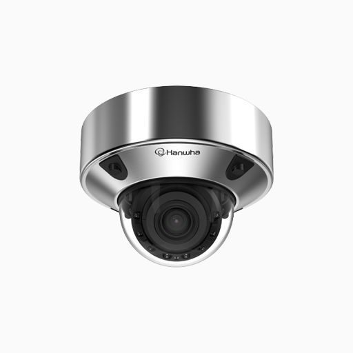 Hanwha XNV-A8084RS 5MP AI IR Vandal Dome IP Camera Hanwha XNV-A8084RS 5MP AI IR Vandal Dome IP Camera