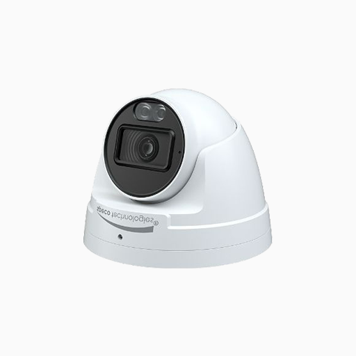 Speco O4KT1 4MP IP Turret Camera, 2.8mm Fixed Lens, White