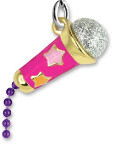 Charm It!   Star Microphone Charm