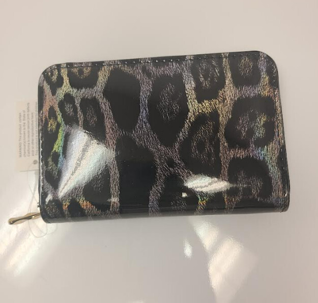 Cheetah Hand Wallet  Black
