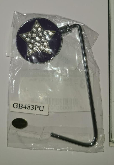 GB483PU   Handbag Hook   Star