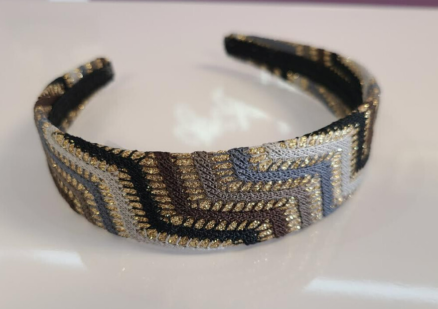 HC24729B   Cheveron HeadBand   Gold