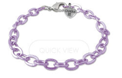 Charm It!   Purple Chain Bracelet