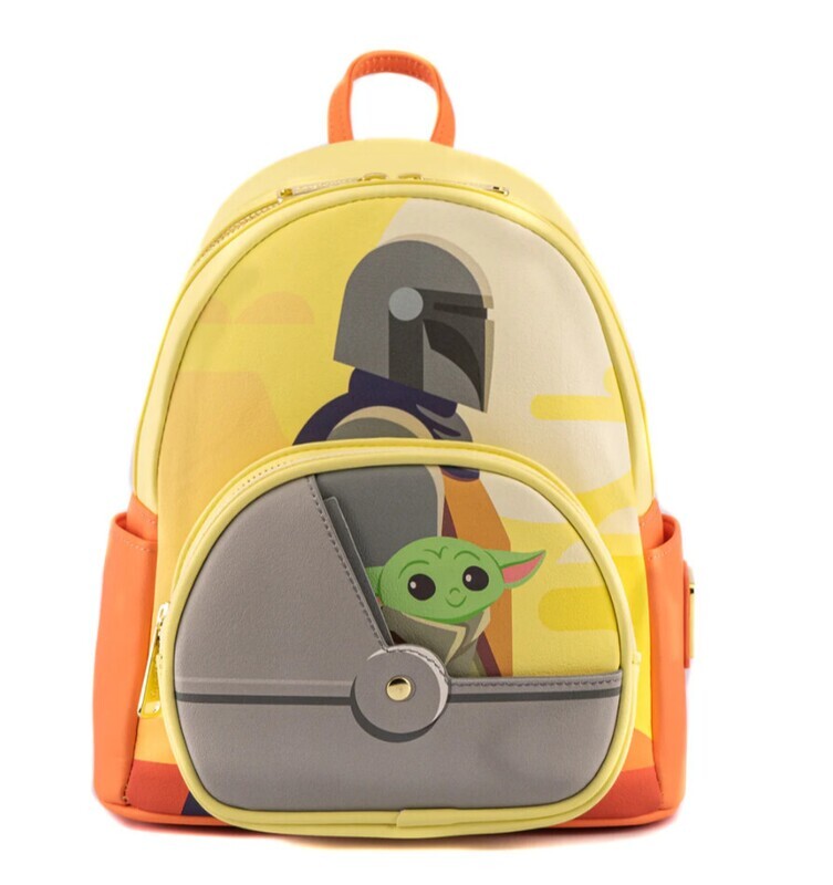 Loungefly    Exclusive - The Mandalorian Grogu in Cradle Mini Backpack