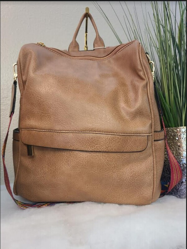 LHU434-DBS   Mauve Backpack