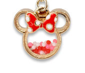 Charm It!   Gold Minnie Shaker Charm
