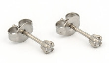 TT-740W        (Tiny Tips)   Stainless Steel 2MM CZ