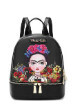 FFC-930 Frida Kahlo Authentic Jungle Series Small Backpack