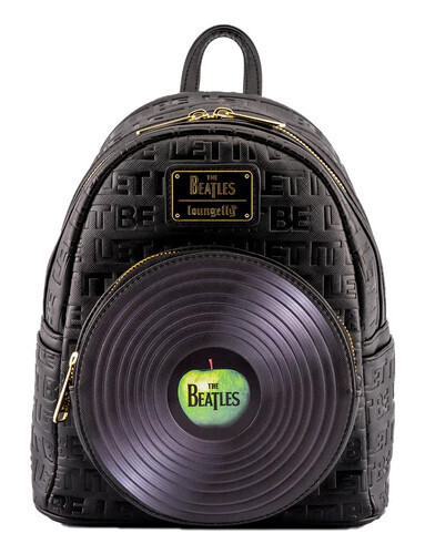 Loungefly   The Beatles Let It Be Vinyl Record Mini Backpack
