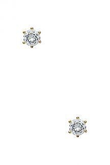 E-302-RM   Cubic Zirconia Stud Earring