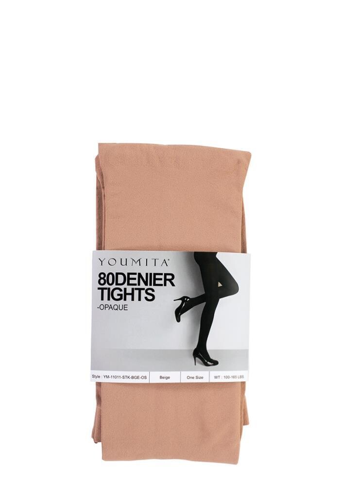 YM-11011   Opaque Tights   Beige