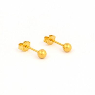 TT-622        (Tiny Tips)   Gold Plated 4MM Ball