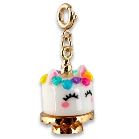 Charm It!   Gold Unicake Charm