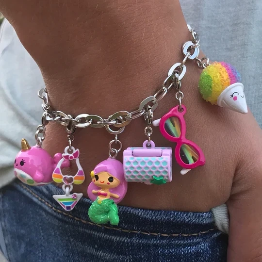Charm It!   Rainbow Snow Cone Charm