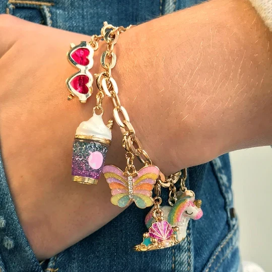 Charm It!   Gold Butterfly Charm