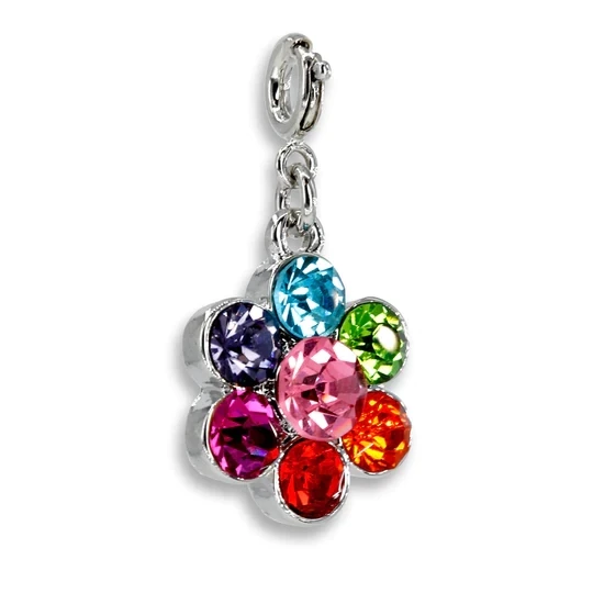 Charm It!   Rainbow Daisy Charm