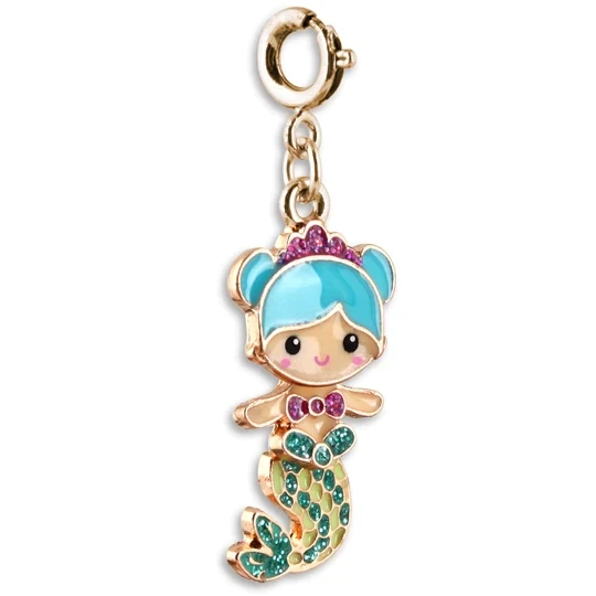 Charm It!   Gold Swivel Mermaid Charm