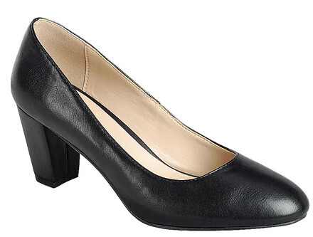 Active-11   Pumps Wide Heel, Color: Black, Size: 5
