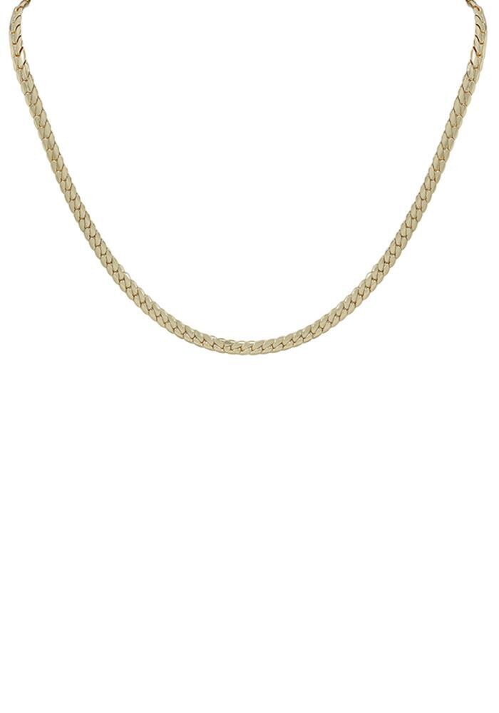 EMN-1013  N-Snake Chain13&quot; Choker, Color: Gold