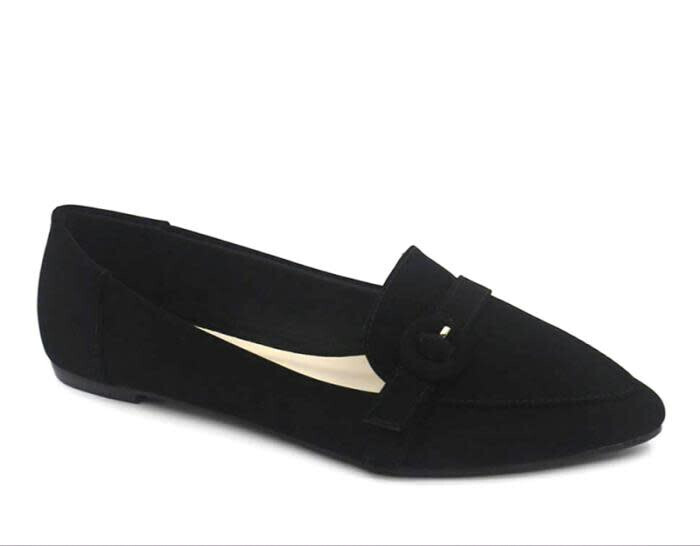 Journal-48  Pointy Flat, Color: Black, Size: 5 1/2