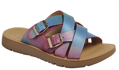Reform-5   Strappy Sandals, Color: Rainbow, Size: 5