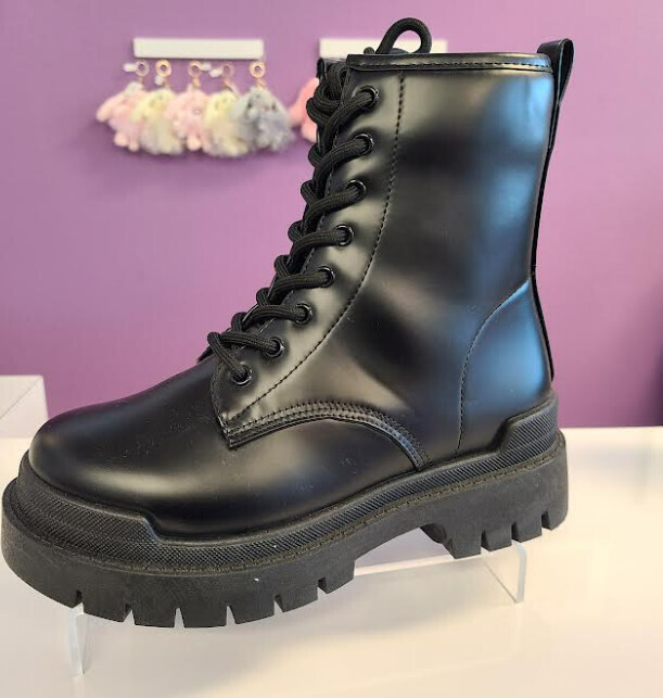 Trooper-01a   Combat Boot, Color: Black, Size: 6
