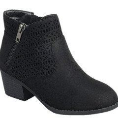 Spot-78KA   Toddler Boots, Color: Black, Size: 4