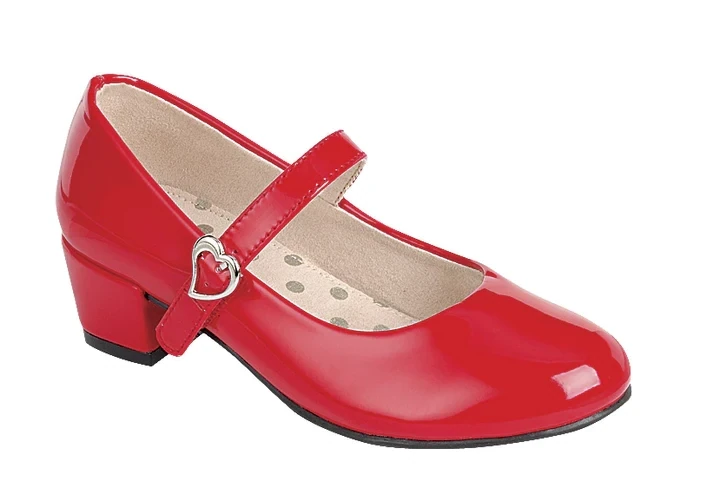 Amenity-35K   Kids Heart Mary Janes