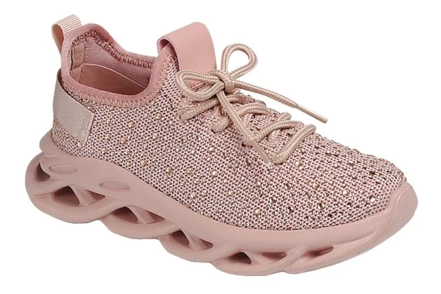 Brave-21K   Kids Sparkle Sneakers