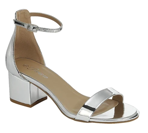 Nataly-06   Heeled Ankle Strap Sandal