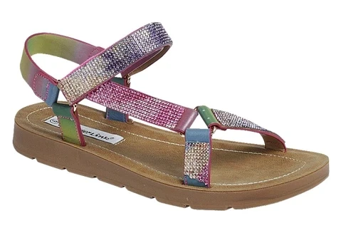 Reform-76    Rhinestone Strappy Sandal