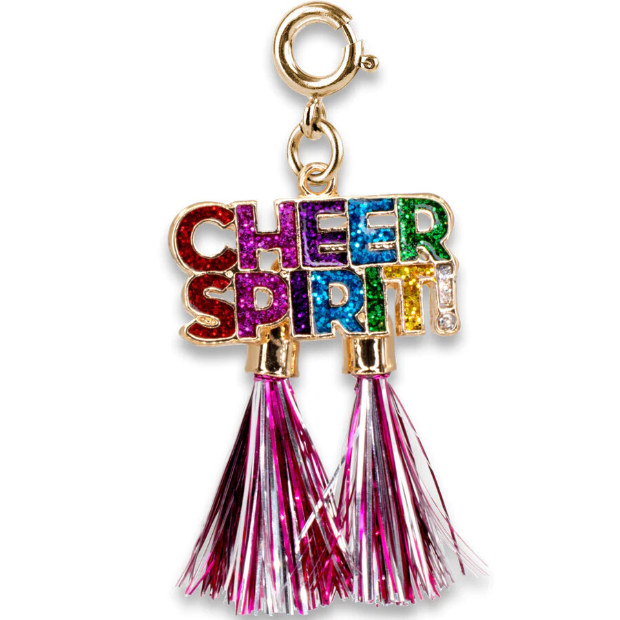 Charm It!   Gold Cheer Spirit Charm