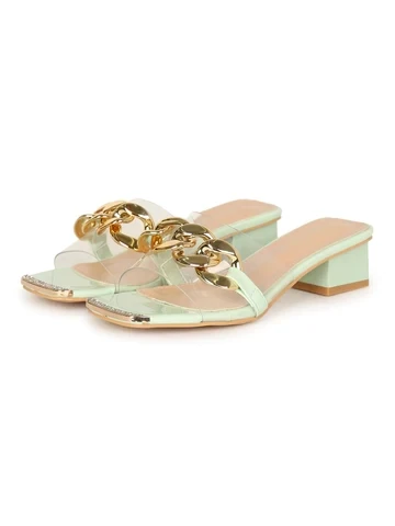 Golds-1   Heeled Sandals