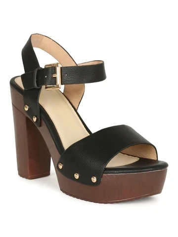 Queen-9   Platform Heeled Sandal   