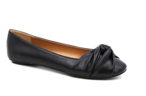 Gitana-04  Twist Knot Ballerina Flat  