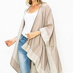 Fashionable Fancy Oversized Poncho