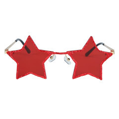 G0311   Handmade Star Rhinestone Sunglasses