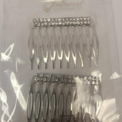 HPC-50039   Rhinetsone Metal Comb