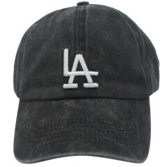 IHT-72447   Destination LA Embroidered Washed Cap  