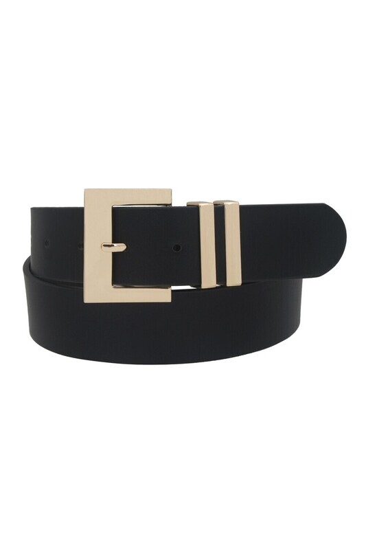 IW-38325Y678   Rectangle Double Metal Looped Belt   