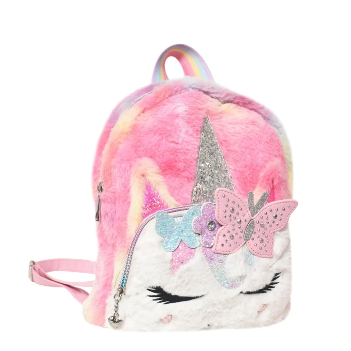 Miss Gwen's OMG Accessories Unicorn Plush Mini Backpack