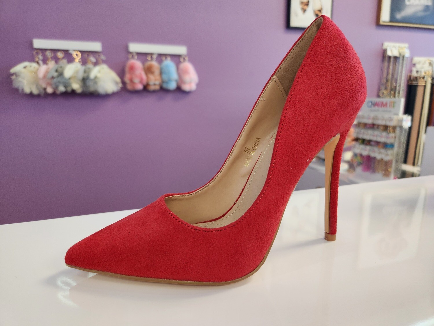 Raelynn-1   Pump   , Color: Red, Size: 5 1/2