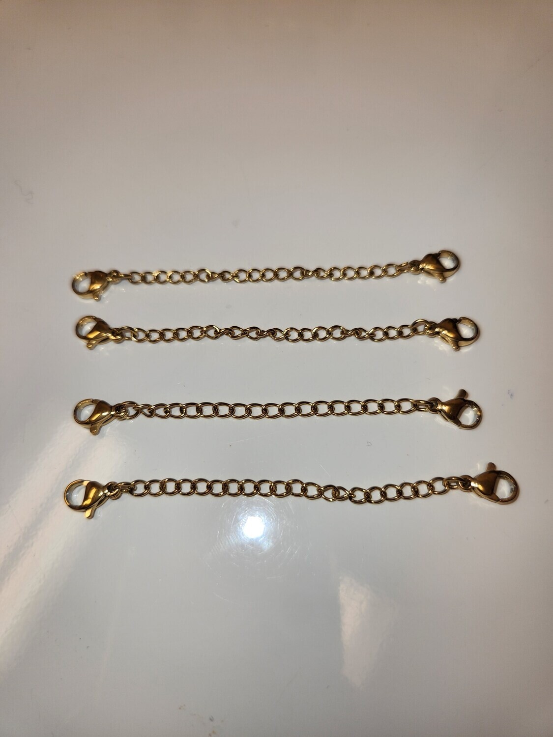Bracelet Extender 4 in., Color: Gold
