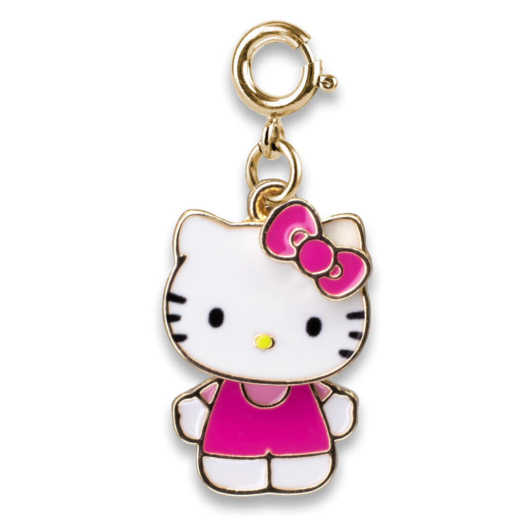 Charm It!   Gold Swivel Hello Kitty Charm