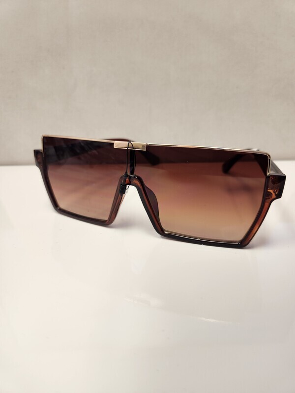 NG-AS750   Chic Shield Square Sunglasses