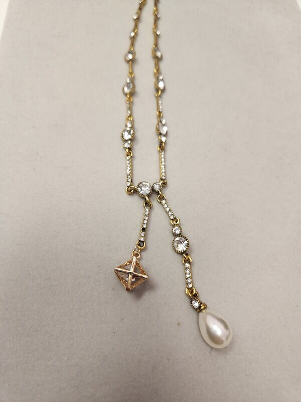 HF1510175   Constellation Star and Opal Necklace   Gold
