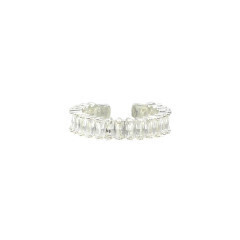 MR-4015   Crystal Metal Ring